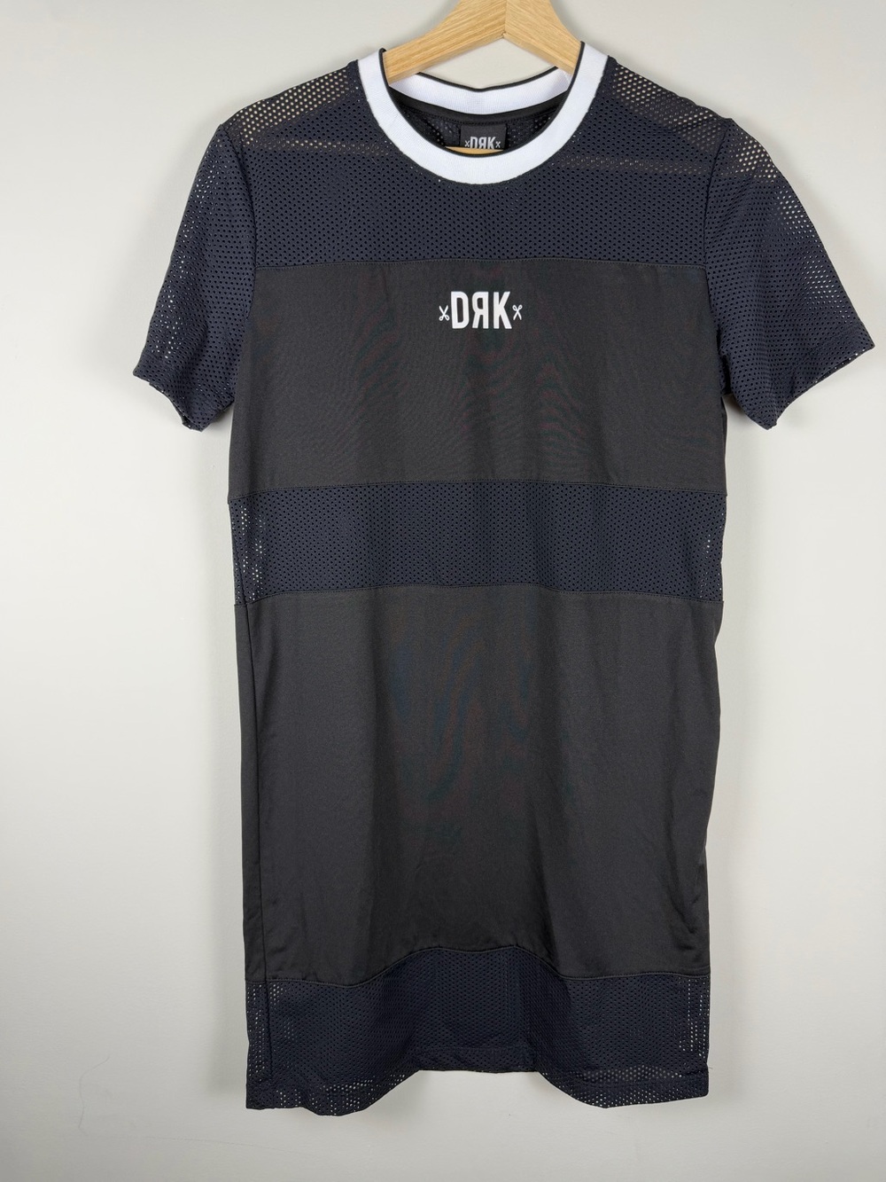 DRK European Streetwear Mesh Tshirt Dress